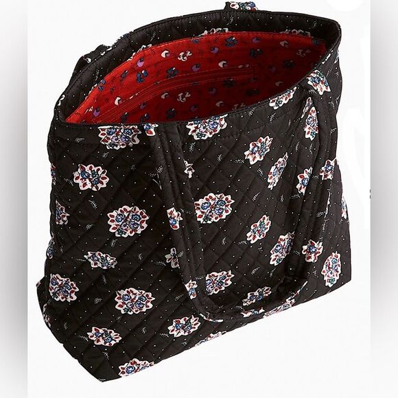 Vera Bradley Handbags - Vera Bradley Cotton Tote Bag in Feathery Bouquets